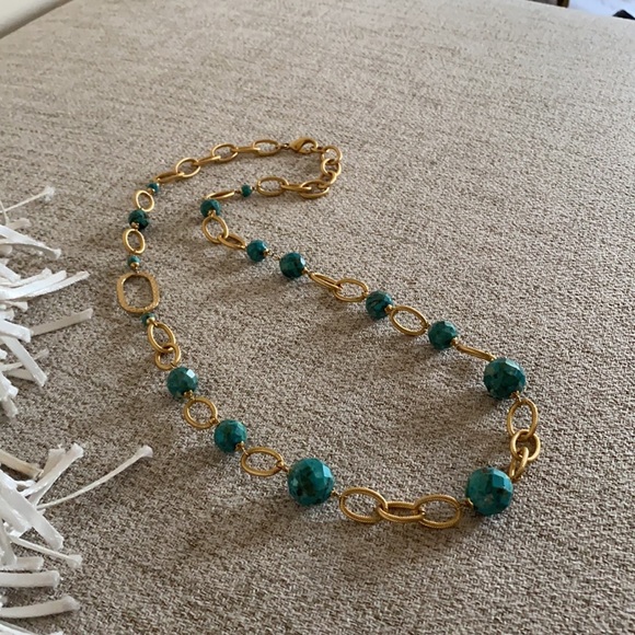 🪞long link gemstone necklace - Picture 5 of 15